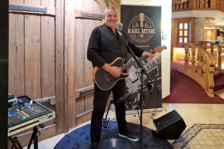 Hubertus Kahl, Musiker, Alleinunterhalter, One-Man Band, Duo Ensemble Band, Kranzlers, Ortenaukreis
