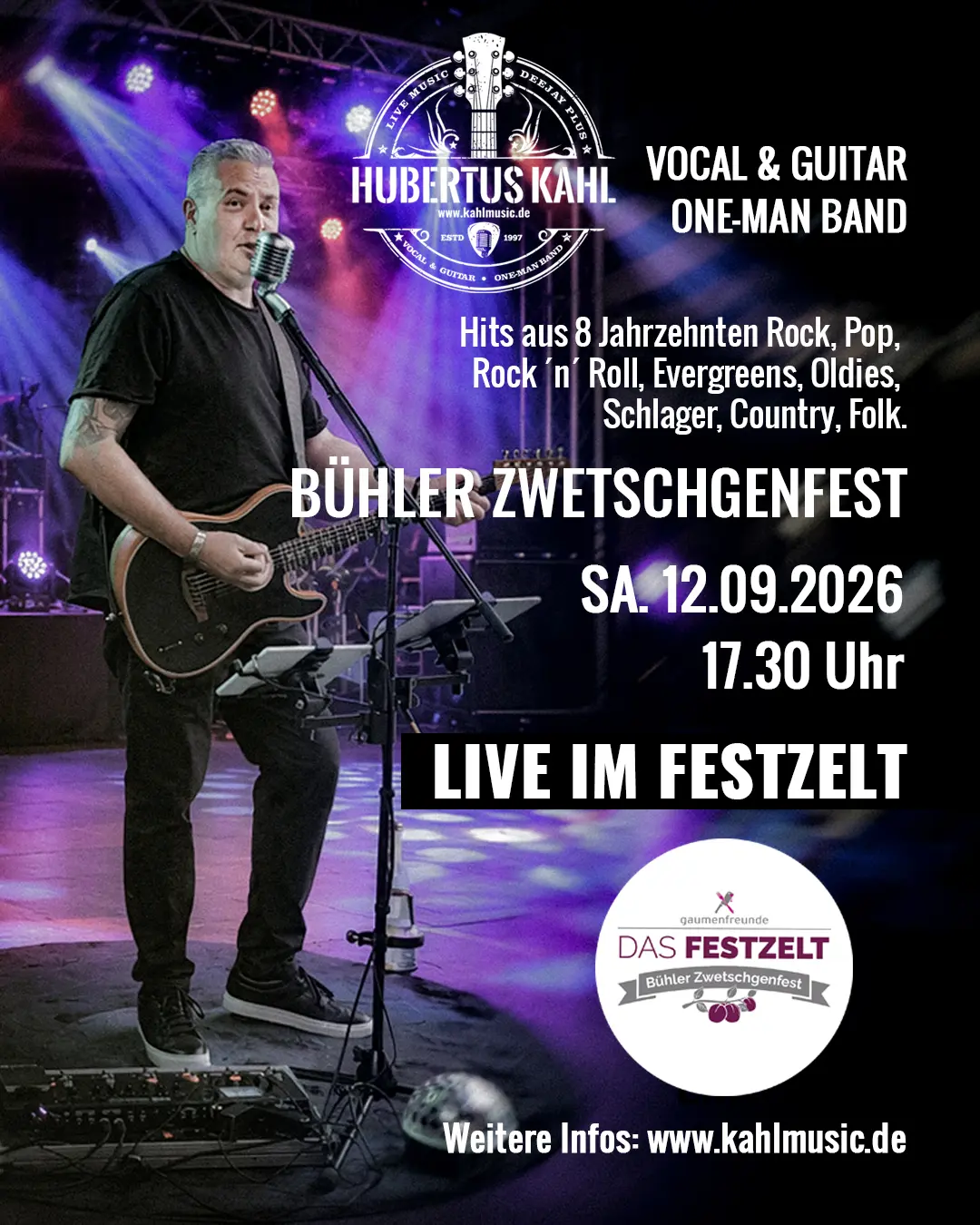 Zwetchgenfest, Bühl, 2026, Festzelt, Gaumenfreunde